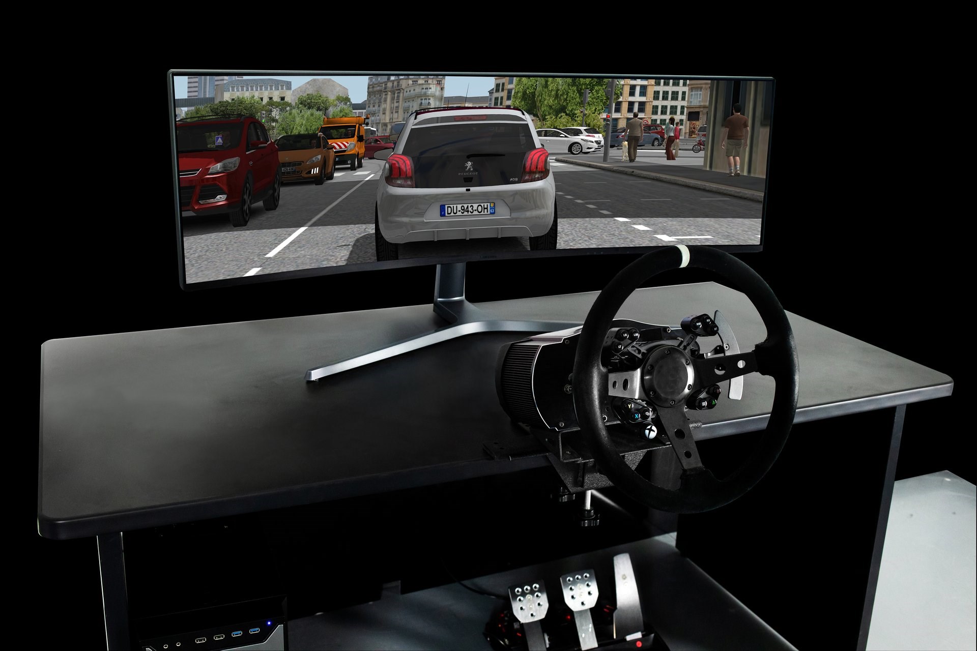 Driving simulators offer various advantages compared to real vehicles